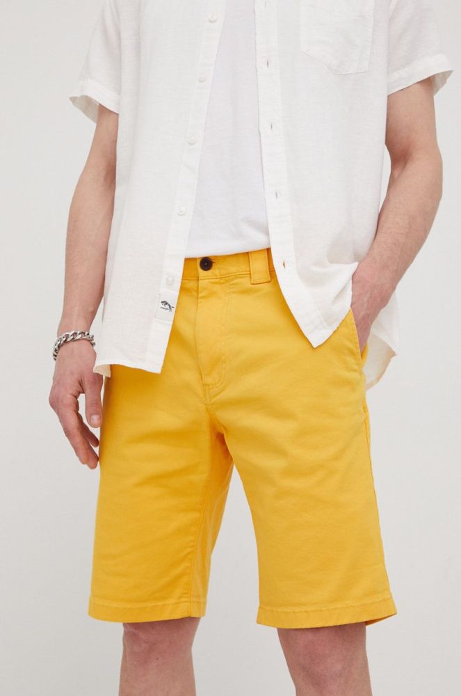 Шорти Tommy Jeans Scanton чоловічі колір жовтий