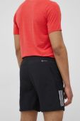 Шорти для бігу adidas Performance Own The Run H58593 чоловічі колір чорний