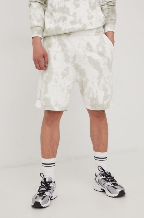 Бавовняні шорти Jack & Jones чоловічі колір зелений