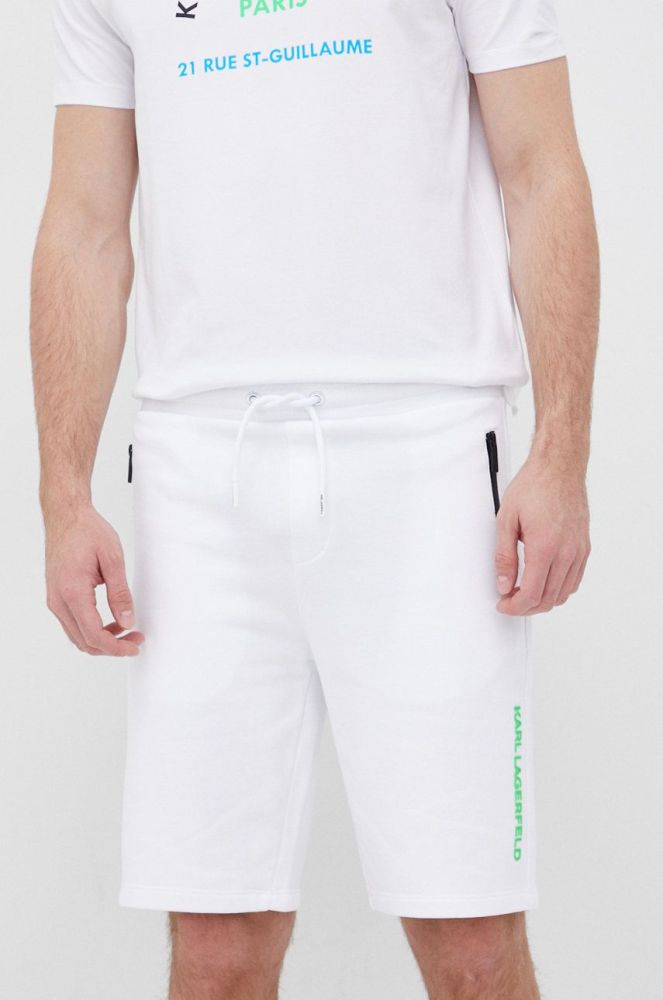 Шорти Karl Lagerfeld чоловічі колір білий (2110848)
