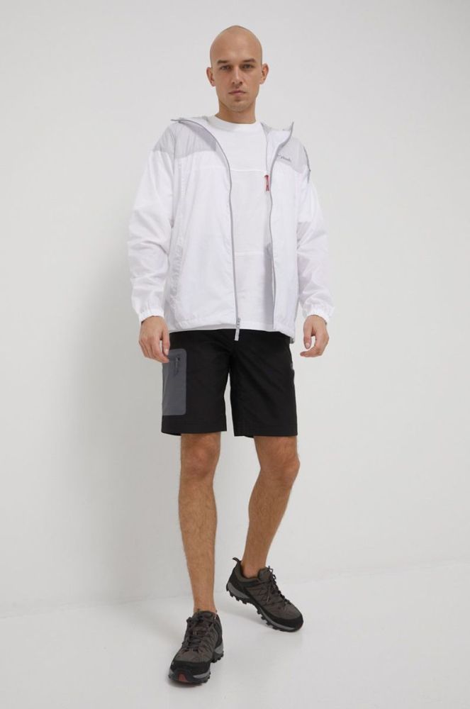 Шорти outdoor Jack Wolfskin Active Track чоловічі колір чорний фото 2