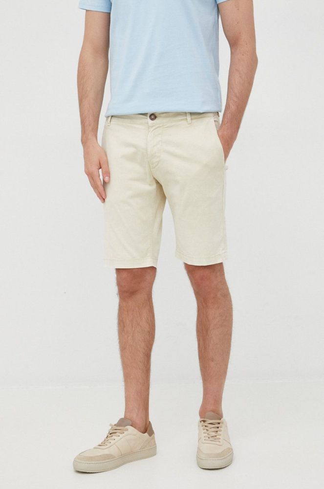 Шорти Pepe Jeans Blackburn Short чоловічі колір бежевий