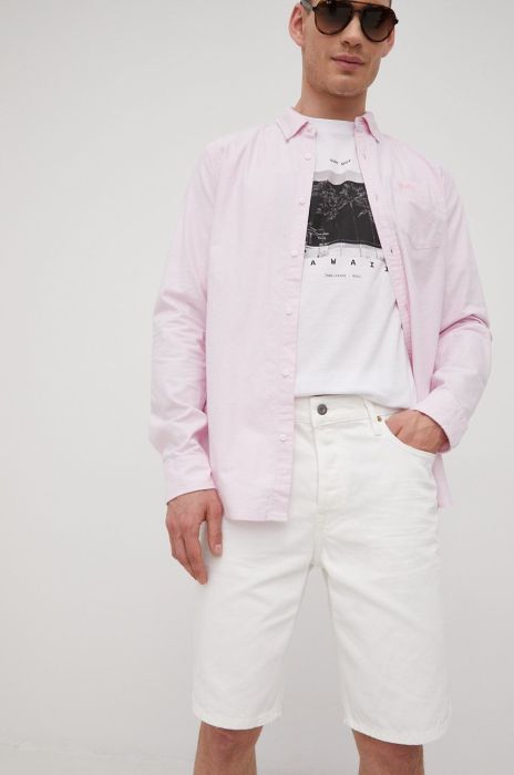 Джинсові шорти Superdry чоловічі колір білий (2361281)