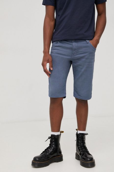 Шорти Mustang Chicago Shorts Z чоловічі колір блакитний