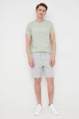 Шорти BOSS Boss Athleisure чоловічі колір сірий меланж