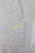 Шорти BOSS Boss Athleisure чоловічі колір сірий меланж