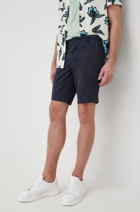 Шорти BOSS Boss Casual чоловічі колір синій