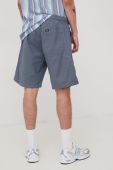 Шорти з домішкою льону Wrangler чоловічі колір синій
