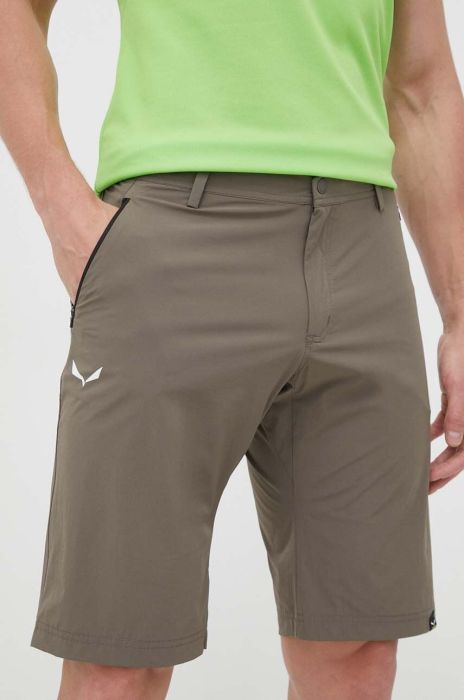 Шорти outdoor Salewa Talveno колір чорний