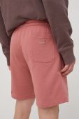 Бавовняні шорти Dickies чоловічі колір рожевий