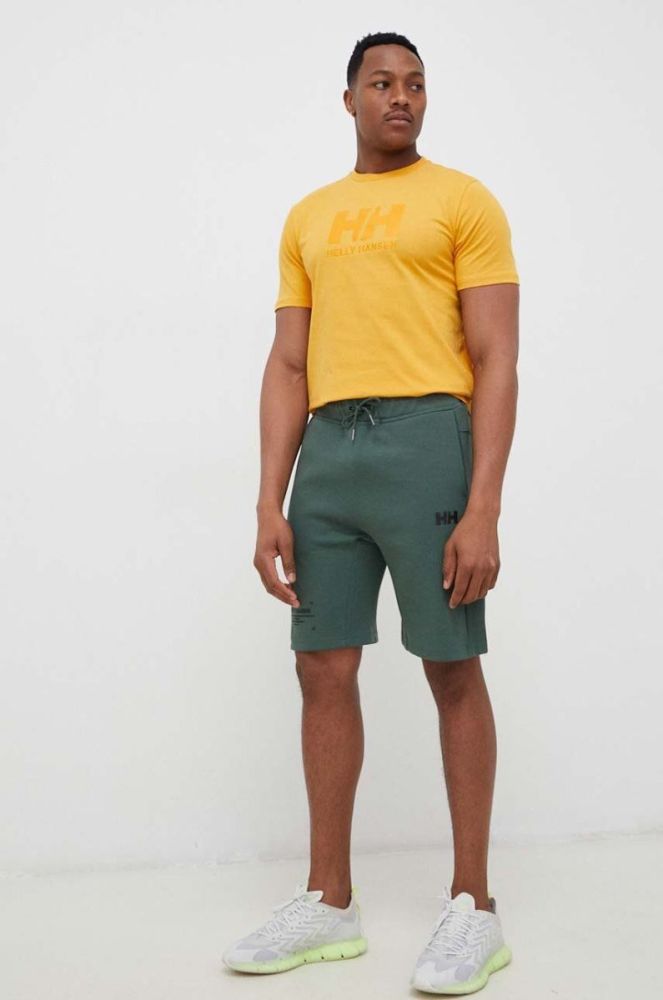 Шорти Helly Hansen чоловічі колір зелений 53710-606 фото 2