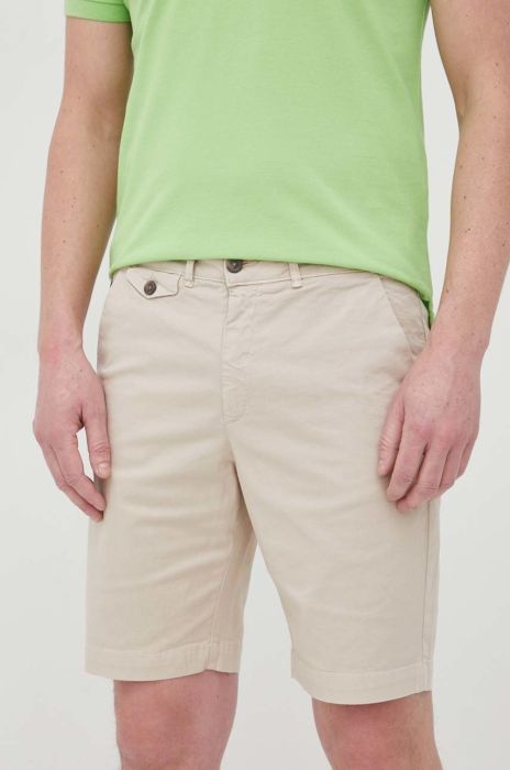 Шорти La Martina чоловічі колір бежевий