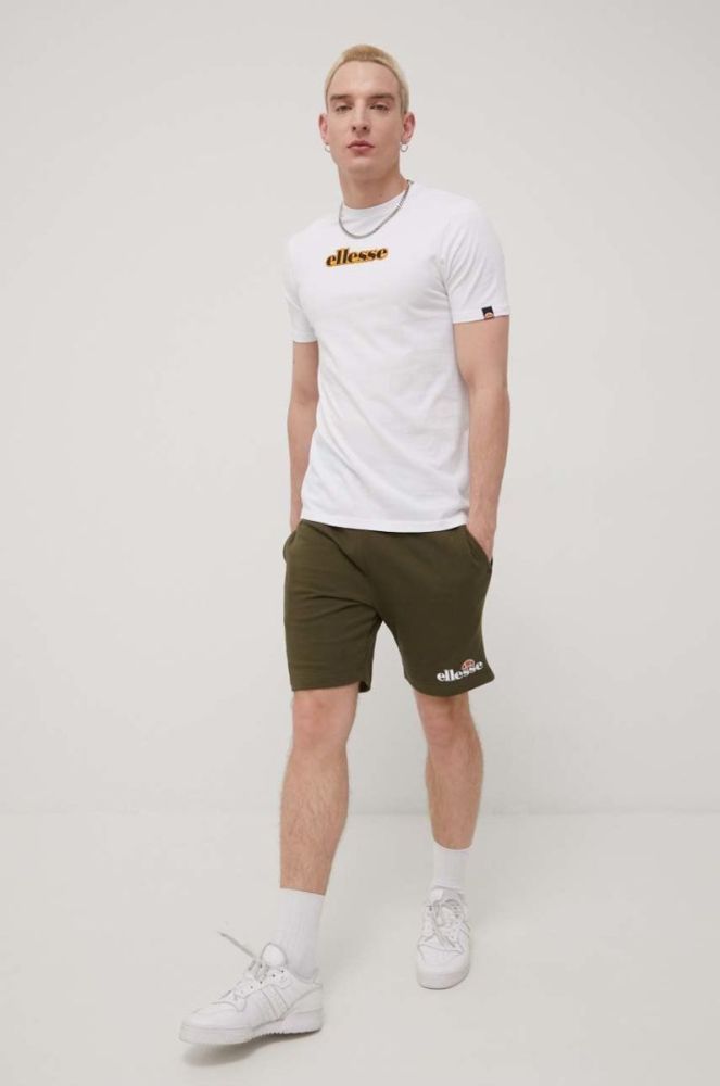 Шорти Ellesse чоловічі колір зелений SHF09162-BLACK фото 2