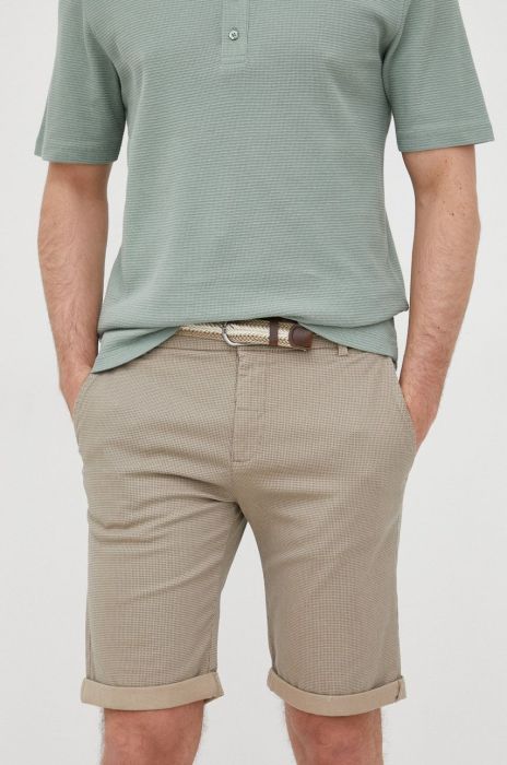 Шорти Lindbergh чоловічі колір бежевий (2217716)