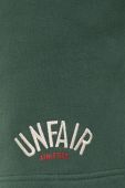 Бавовняні шорти Unfair Athletics чоловічі колір зелений