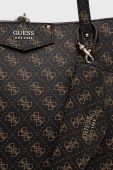 Двостороння сумочка Guess колір коричневий