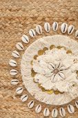 Пляжна сумка Desigual колір бежевий Пляжна сумка Desigual колір бежевий