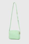 Шкіряна сумочка Patrizia Pepe колір зелений (3398494)