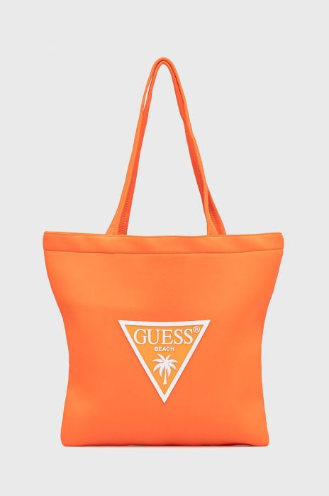 Сумка Guess колір помаранчевий Сумка Guess колір помаранчевий