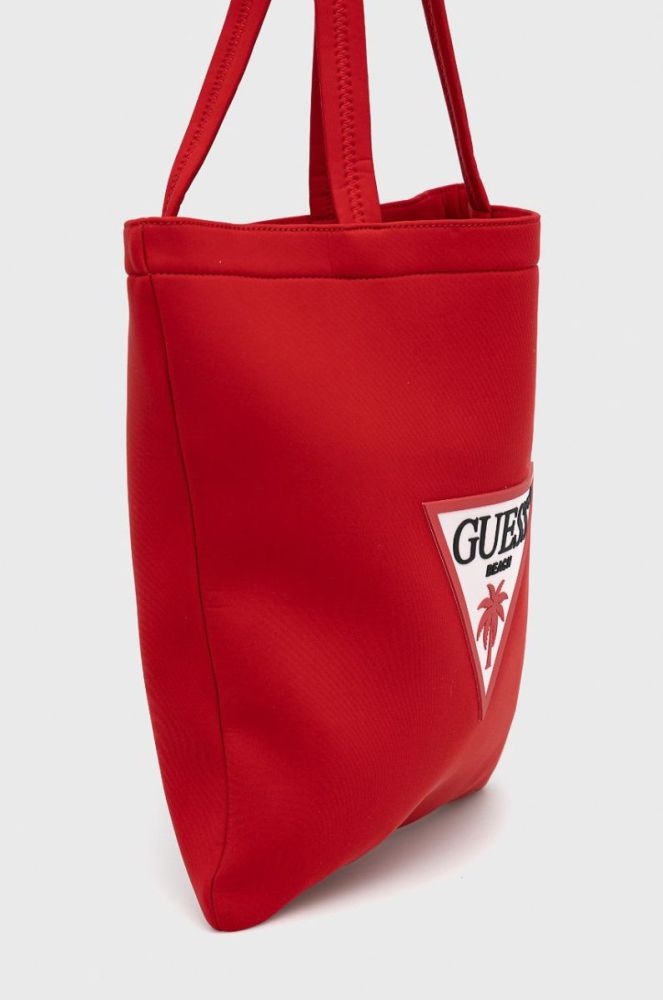 Сумка Guess колір червоний фото 2
