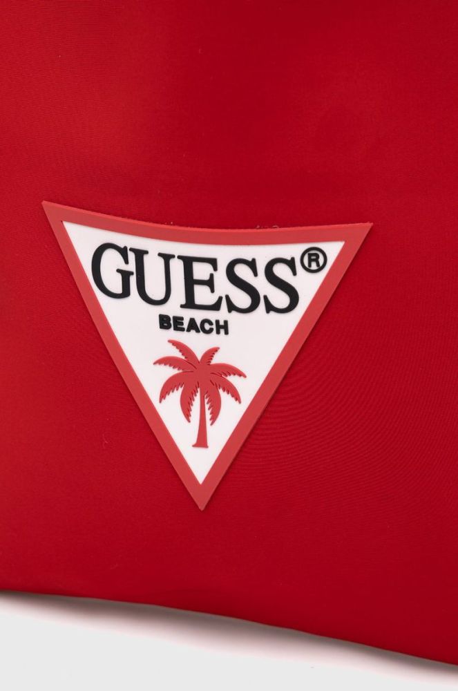 Сумка Guess колір червоний фото 4