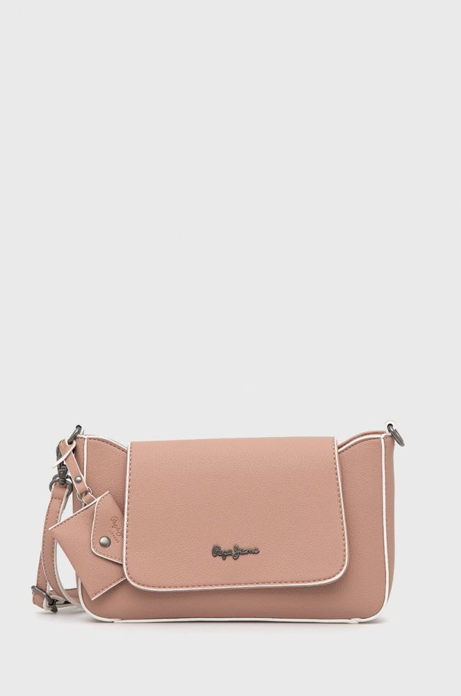 Сумочка Pepe Jeans Jeny Shoulder Bag колір рожевий