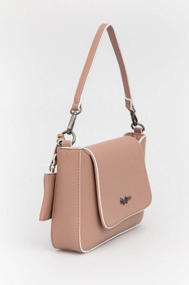 Сумочка Pepe Jeans Jeny Shoulder Bag колір рожевий фото 3