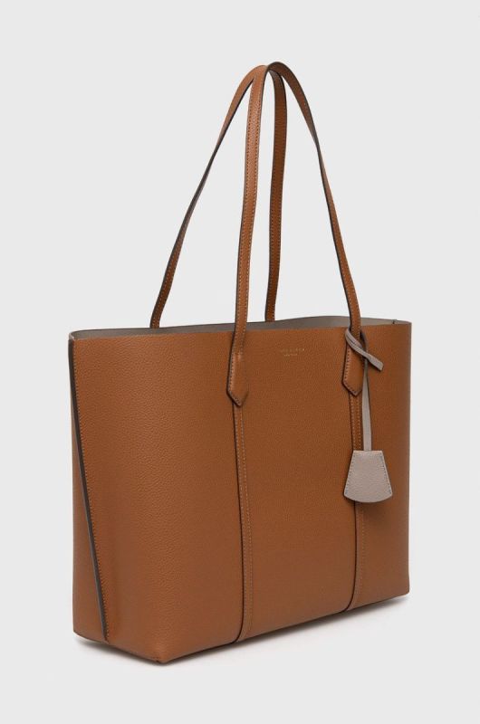 Шкіряна сумочка Tory Burch колір коричневий (2093019) фото 2