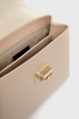 Шкіряна сумочка Furla колір бежевий (2120380)