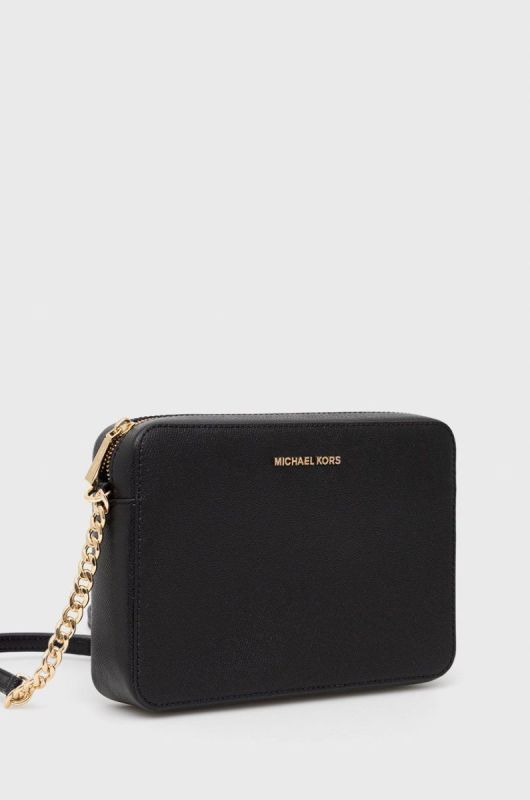Шкіряна сумочка MICHAEL Michael Kors колір чорний (2308478) фото 2