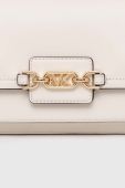 Шкіряна сумочка MICHAEL Michael Kors колір бежевий (3387738)