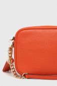 Шкіряна сумочка MICHAEL Michael Kors колір помаранчевий (3048975)