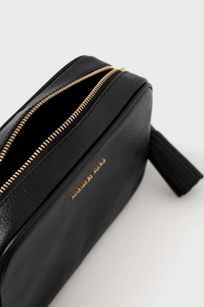 Шкіряна сумочка MICHAEL Michael Kors колір чорний (2312921) фото 5