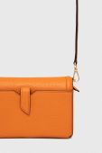 Шкіряна сумка MICHAEL Michael Kors колір помаранчевий