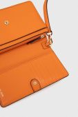 Шкіряна сумка MICHAEL Michael Kors колір помаранчевий