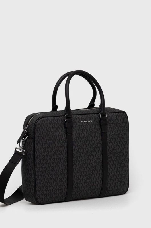 Сумка для ноутбука Michael Kors колір чорний фото 2