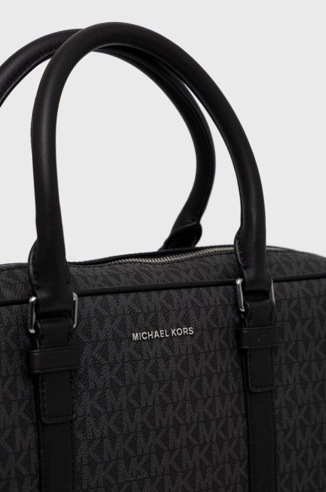 Сумка для ноутбука Michael Kors колір чорний фото 4