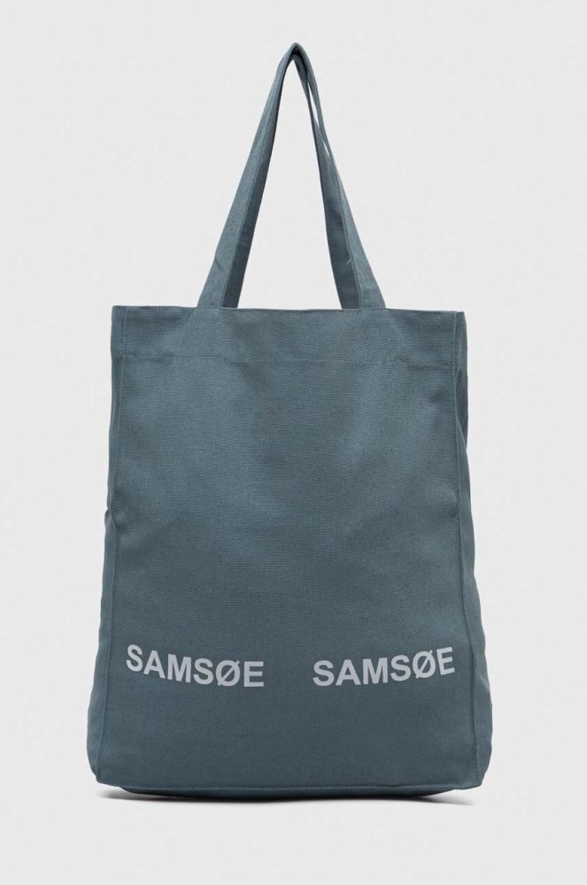 Сумочка Samsoe Samsoe колір блакитний (3517770)
