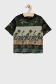 Дитяча бавовняна футболка Desigual візерунок колір барвистий (2095984)