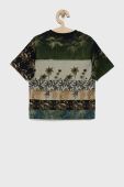 Дитяча бавовняна футболка Desigual візерунок колір барвистий (2095984)