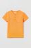 Дитяча бавовняна футболка OVS колір помаранчевий однотонний