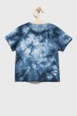 Дитяча бавовняна футболка United Colors of Benetton візерунок колір блакитний (2409316)