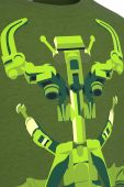 Дитяча бавовняна футболка Lego Wear колір зелений з принтом (2277746)