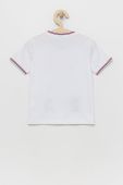 Дитяча бавовняна футболка Birba&Trybeyond колір білий з аплікацією (2348794)