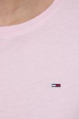 Бавовняна футболка Tommy Jeans колір рожевий (2000745)