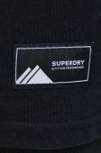 Бавовняна футболка Superdry колір чорний (2124828)