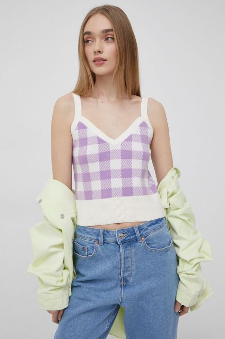 Топ JDY жіночий колір фіолетовий (2199470)