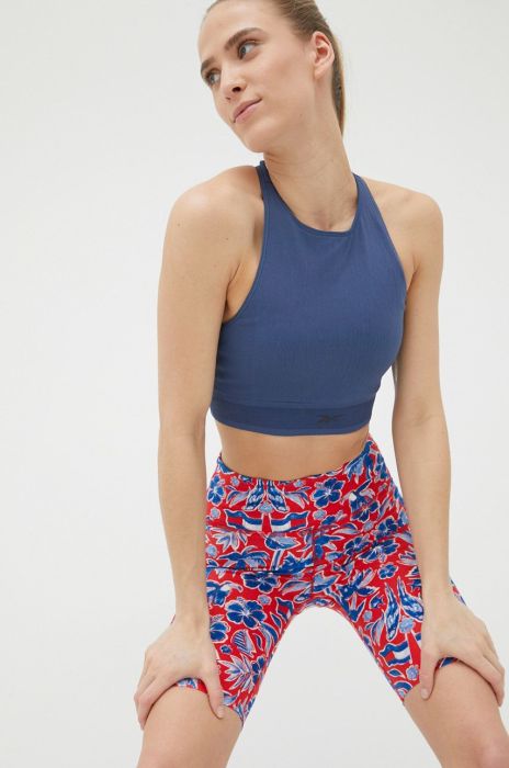 Топ для тренувань Reebok United By Fitness Myoknit H49068 колір блакитний