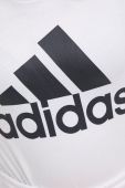 Бавовняна футболка adidas GL0649 колір білий