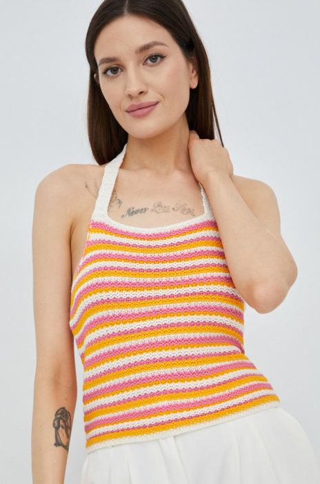 Топ Noisy May жіночий колір бежевий (2409112)